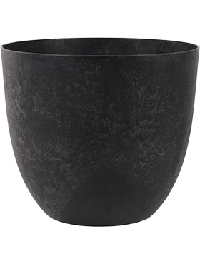 Artstone Bola Pot Black