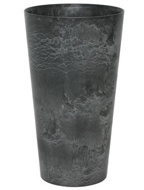 Artstone Claire vase black