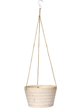 Fibrics Bamboo Hanging Basket Rib Sand (per 12 st.)