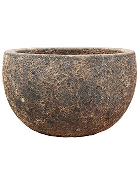 Lava Bowl Relic Rust Metal - Plantenbakken Planten